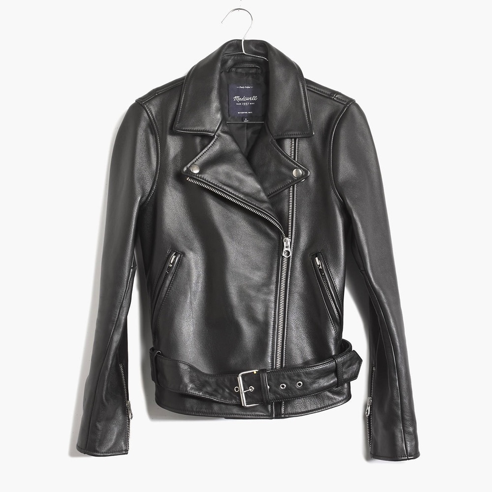 NWT Madewell ultimate leather jacket size XS
